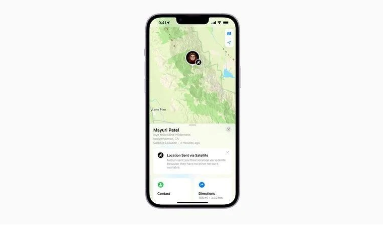 扎兰屯苹果14维修分享iPhone14系列中 FindMy功能通过卫星分享位置方法教程 